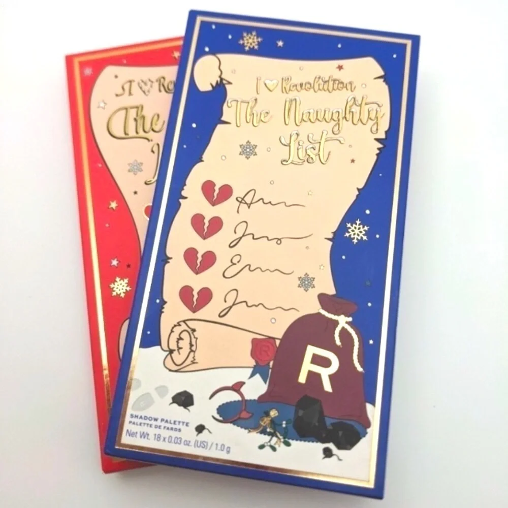 Revolution Eyeshadow Palette Duo: Naughty & Nice